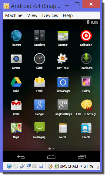 install .apk file in android emulator virtualbox mac